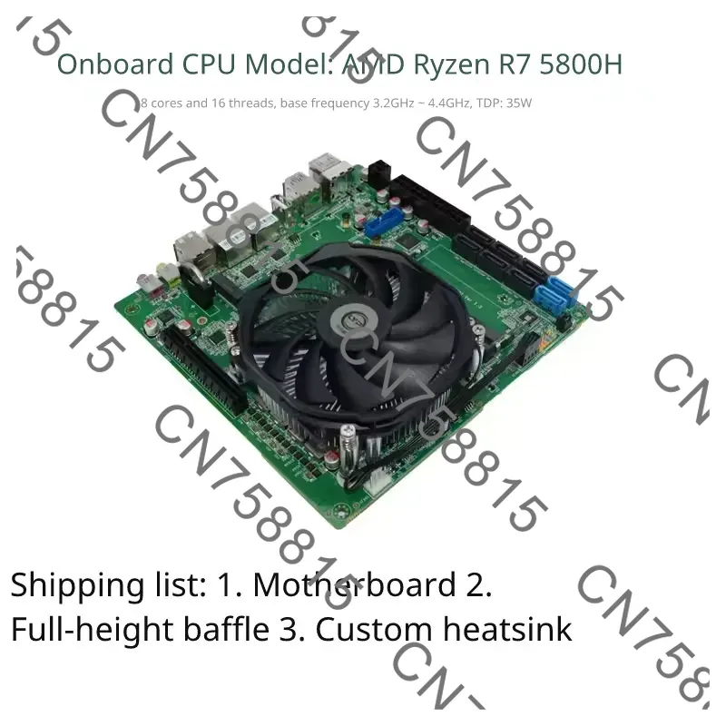 AMD Ryzen R5 5625U /R7 5825U / - Mini Itx Dual 2.5G Nas Motherboard ulasan dan harga