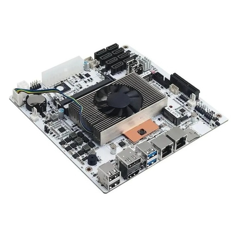 White Mini‑ITX M11 NAS Motherb - Mini Itx Dual 2.5G Nas Motherboard ulasan dan harga